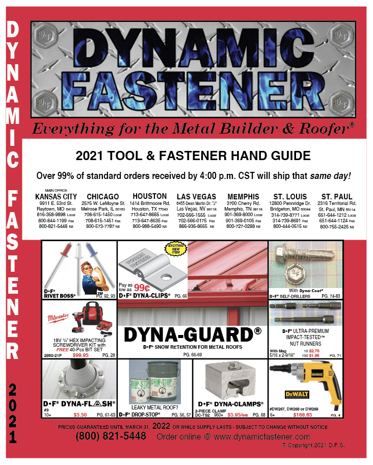 Dynamic Fastener Releases New Tool/Fastener Guide