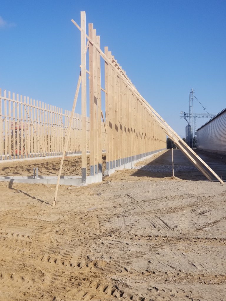 Post Frame Building with Richland Laminated Columns Frame Building News