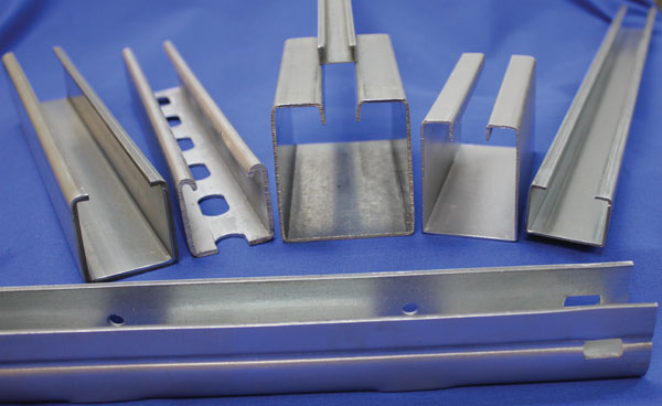 metal channels and components