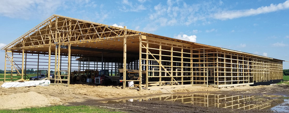 Nail-lam and Glulam Structural Components