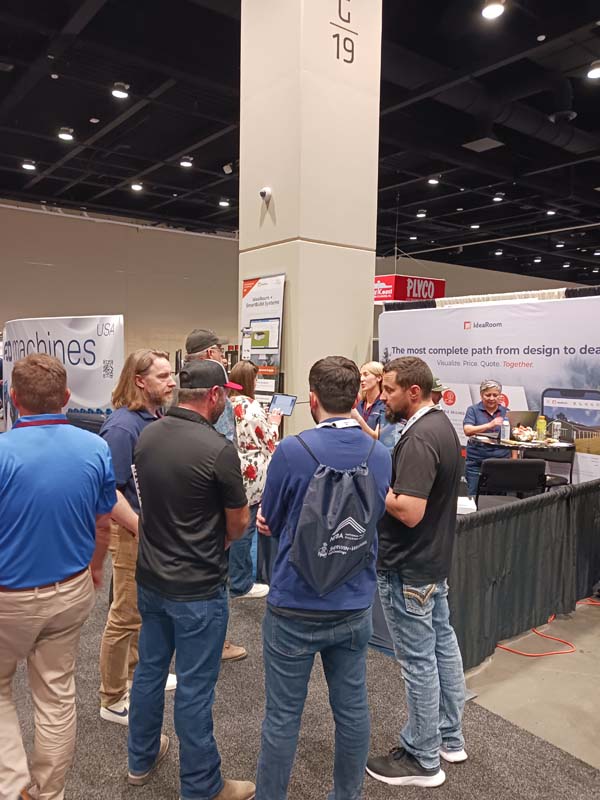 Networking is an important benefit that comes out of attending a trade show.