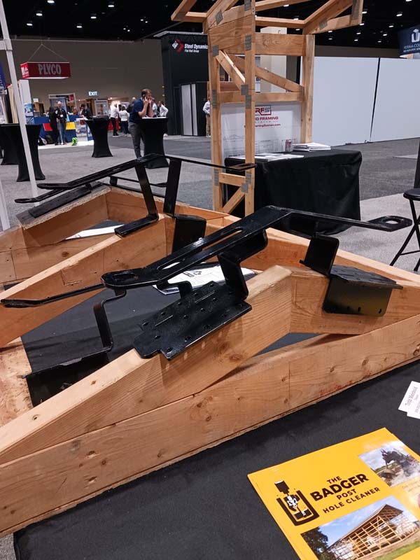 An up-close look at the Ridgeline Safety System, a permanent safety anchor.