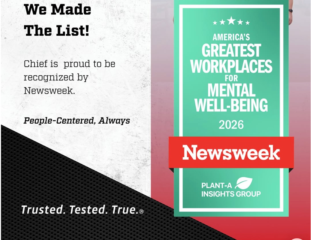 Chief Buildings Makes Newsweek’s “Greatest Workplaces for Mental Wellbeing” List