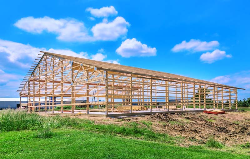 Preventing Pole Barn Settlement: Proper Site Preparation and Foundation Support